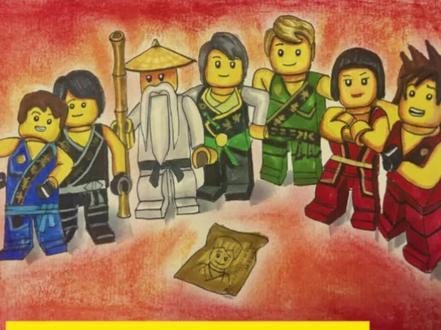 梦回15年前的时候,你还记得这部动画片吗#乐高幻影忍者 #画画 #李齐齐齐 #手绘