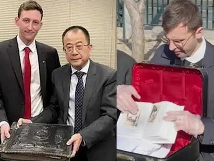 马库斯是从埃文凯尔捐赠的事中看到了中国态度才敢站出来