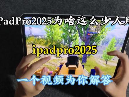 为什么地表最强的iPadPro2025没有太多人用呢#和平精英 #ipadpro2025