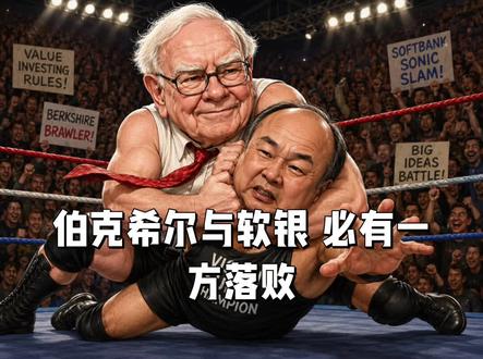 伯克希尔与软银,必有一方落败!