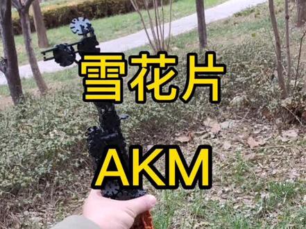 雪花片AKM搭建教程第二部分 #雪花片 #akm #枪
