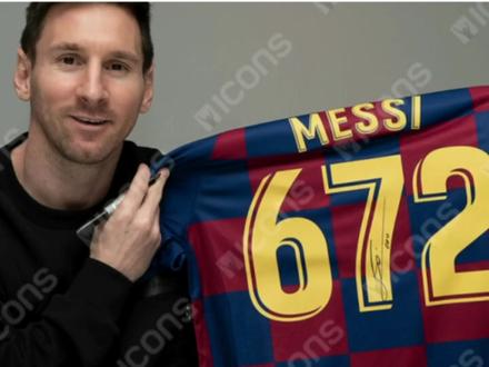 如何购买梅西&c罗等球星的亲笔签名球衣?带你了解权威签名公司:icons #签名球衣 #梅西#c罗