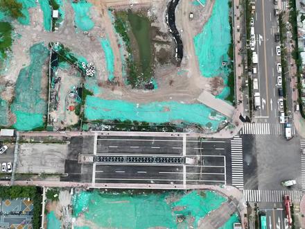 大明湖北中泺河河道最新进展#大明湖#中泺河