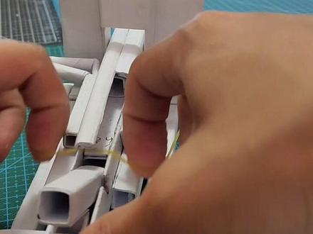 阵地炮展示篇#模型 #手工 #热门#折纸