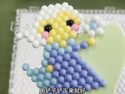 暂停排豆和扭扭棒,介绍一个新朋友—水雾魔珠#水雾魔珠 #手工 #手工diy #diy #益智