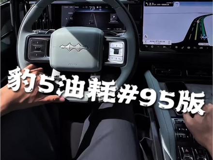 都这油耗了,还要什么自行车#油耗 #用车感受 #方程豹豹5