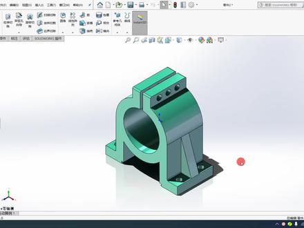 Solidworks 三维建模绘制过程练习21,用到的命令:拉伸凸台,拉伸切除,转换实体引用,镜像实体,圆角
#精密制造 #solidworks教学 #solidworks新手入门 #机械设计 #机械制造