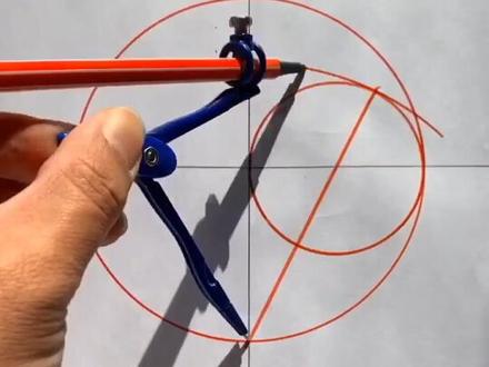 尺规作图简单易学(五角星)划分