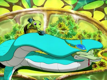 双面龟还是个恋爱脑 #陌陌 #童年动画 #小鲤鱼历险记 #动画