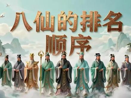 八仙过海,各显神通。八仙到底谁更厉害,看看这个排名!仅供娱乐,请勿较真#八仙过海 #铁拐李 #张果老 #吕洞宾 #神话故事