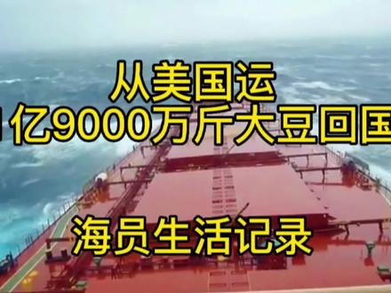 从美国运1亿9000万斤大豆回国,海员生活记录#海员旺哥 #海员生活 #海员 #远洋船员 #国际海员 #船员 #航海