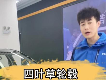 四叶草轮毂,双拼色内饰,思皓E10X,智能配置丰富#思皓新能源 #思皓e10x花仙子版