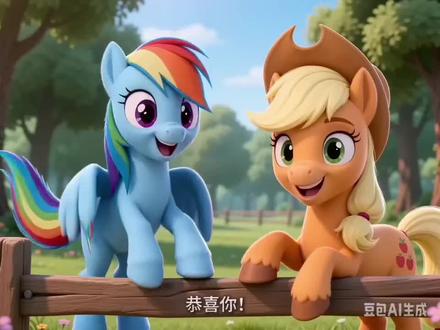 恭喜你!考研上岸!#小马宝莉 #豆包 #考研 #AI #考研出分