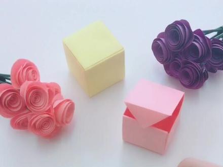 正方体收纳盒折纸教程🔷🔶录了好多回才在15秒内录全✌🏻@抖音小助手