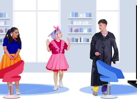 #启蒙早教 #看动画学英语 该换什么发型呢#儿童动画