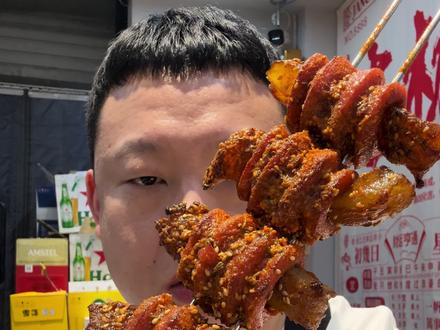 卷卷肠牛蹄筋!#大猛大油边 #嘎嘎好吃 #卷卷肠