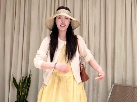 黄色鞋子新搭配 #夏日必备松弛感穿搭