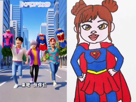 恶魔男团和猎魔女团换装穿#简笔画#画画#动漫#二次元@抖音创作者中心 @抖音小助手 @抖音青少年