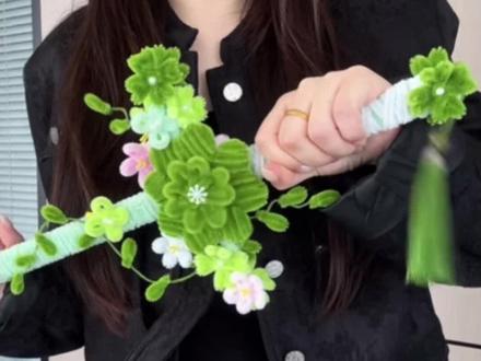#四叶草剑教程 #手工DIY #扭扭棒