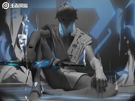 #王者荣耀 李白鸣剑曳影 绘制过程,多有不足请多包涵,大家新年快乐