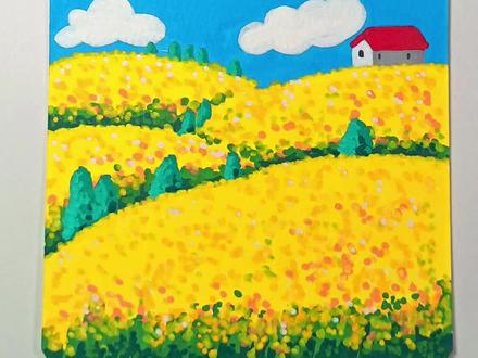 丙烯马克笔🎨0基础学画油菜花
#画画教程 #艺术在抖音 #画画 #丙烯马克笔 #油菜花