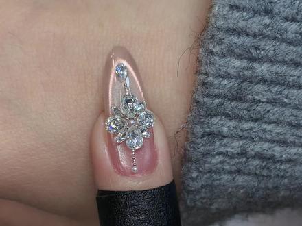 有钱花拼钻美甲教程来咯 #美甲教程 #拼钻 #贴钻美甲 #有钱花美甲