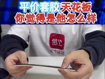 平价性价比天花板?#乒乓球 #国乒 #乒乓 #优个网 #优个运动 #优个运动优选正品 #乒乓球套胶