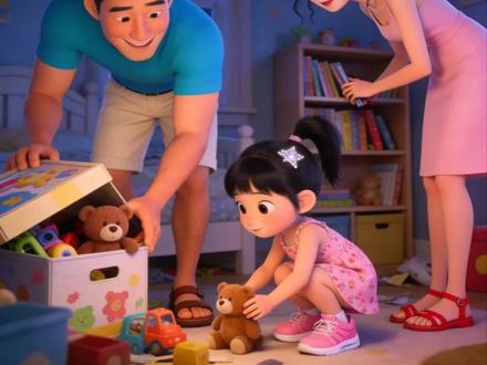 晚安睡前故事:儿童好习惯养成《要改掉乱扔乱放的毛病》#儿童睡前故事 #创作者中心 #创作灵感 #儿童故事 #绘本故事