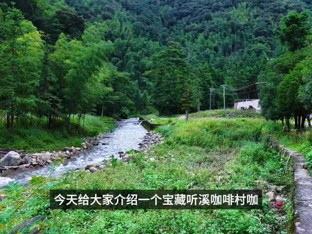 #真实生活分享计划 这样的环境你喜欢吗?#听溪咖啡 #村咖