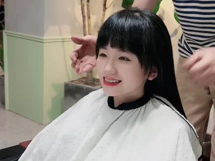 换个发型换个心情😊😊#一一丫丫