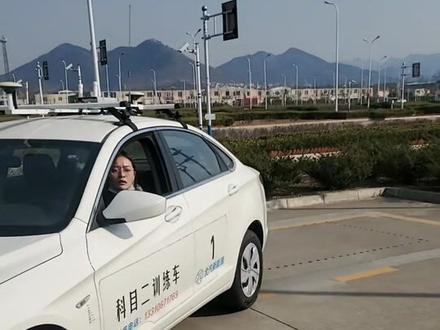新能源自动挡考场,考场小,侧方对点#侧方停车 #惜福镇考场