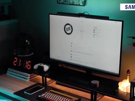 【爆款】三星S32AM700UC智慧屏,超清4K,支持WIFI+蓝牙,Type-C,手机平板无线投屏,并内置,无需连接电脑主机,也可使用。