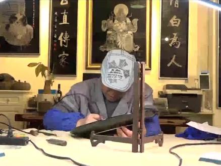 准备好了吗?跟着乌蒙工匠刘健学做滇东一绝“镇雄影雕” #镇雄 #传统手艺