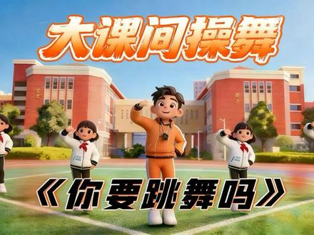 大课间操舞【你要跳舞吗】 你的Ai酷体育老师又进化了,大课间一起跳!发展体能!适合高段学生!#大课间跑操 #大课间 #少儿体能 #少儿体能训练 #体育老师