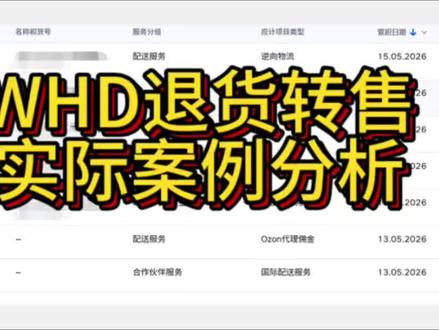 Ozon退货转售案例分析🧐 #跨境卖家避坑 #ozon运营 #ozon退货 #跨境电商 #跨境卖家避坑