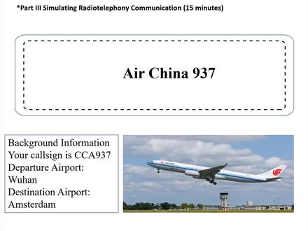 【飞行员ICAO4/5】模拟通话套题练习10