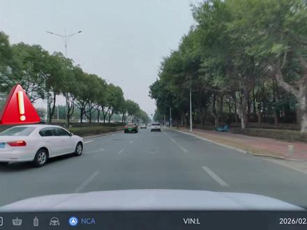 刚升级的ADS4.1,马上就触发了AEB急刹躲了场碰撞 #问界 #华为ADS #aeb #辅助驾驶 #nca