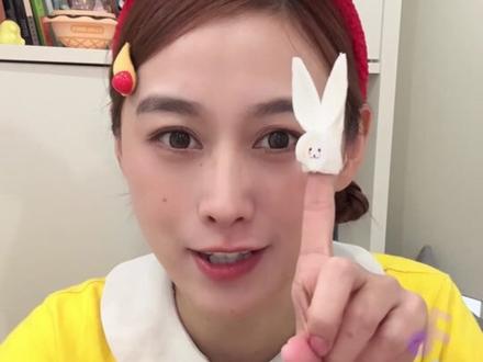 自制迷你小兔子手指玩偶! #折纸#指偶#DIY #手工