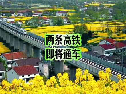 两条高铁建成通车 #高铁