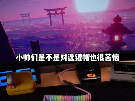 今天又是一期干货 小帅们看看你们的键帽都是什么材质的吧#键盘 #外设 #PBT键帽 #ABS #客制化