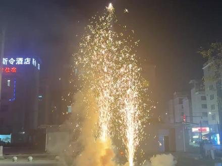 一件水母烟花的快乐#网红烟花 #烟花 #向烟花许个愿