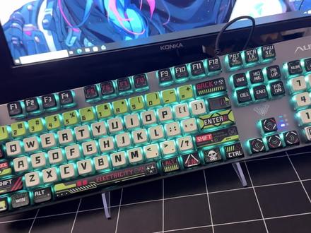 F2068pro键盘灯光设置教程 F2068pro键盘,讲解其灯光设置方法,还有周边好物分享 。#狼蛛f2068pro全家桶 #键鼠套装 #键盘 #机械键盘