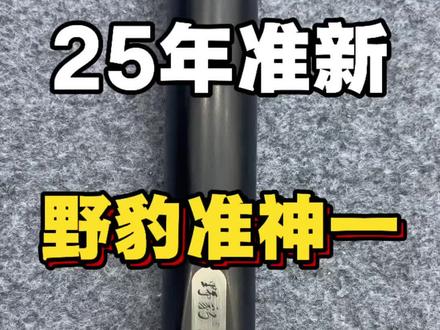 野豹准神一,25年准新成色,价格便宜#野豹准神一 #野豹球杆 #野豹 #台球器材