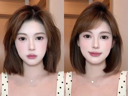 超上镜显脸小的短发打理教程 缕呈直发梳3min搞定 #缕呈 #缕呈热平衡直发梳 #直发梳 #发型教程 #短发