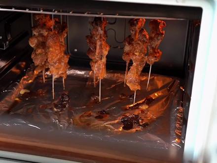 新疆特色馕坑肉烤箱版,滋滋冒油香到没朋友!#宅家抖出好时光 #大口吃肉的感觉真好 #新疆特色美食