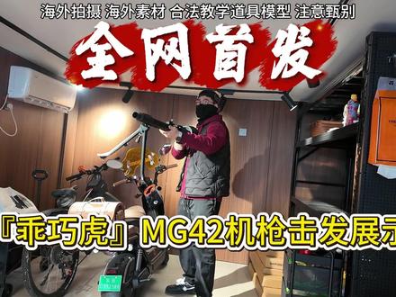 全网首发!『乖巧虎』MG42击发展示~
#wargame #乖巧虎 #speedqb #男人的玩具 #三角洲行动