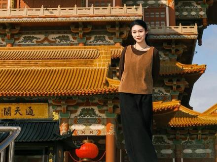 放假了,来了徐州宝莲寺不会拍照怎么办?快来跟我学!#一本正经游客照 #富士相机 #嘎嘎出片 #宝莲寺约拍 #宝莲寺打卡