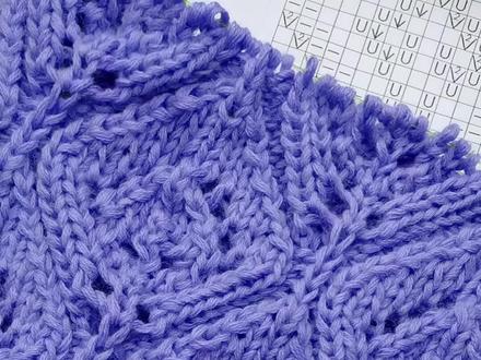 仿大牌叶子花毛衣—紫叶,手工编织棒针大叶子花毛衣编织教程#毛线编织 #棒针编织 #编织教程 #毛衣编织 @DOU+小助手