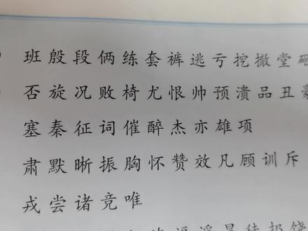 #抖音创作者大会话题
四年级上册第20课《陀螺》 同步词语表