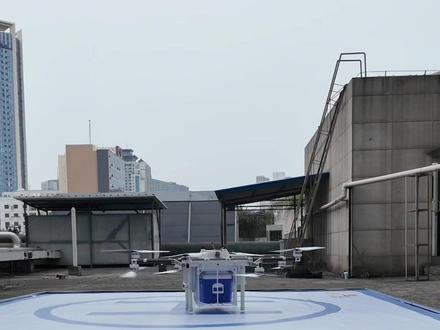 #绵阳 低空 “医疗生命线” 首航✈️“低空+血液运送”👍绵阳科技城新区空中急救新应用#本地新闻#映像绵阳